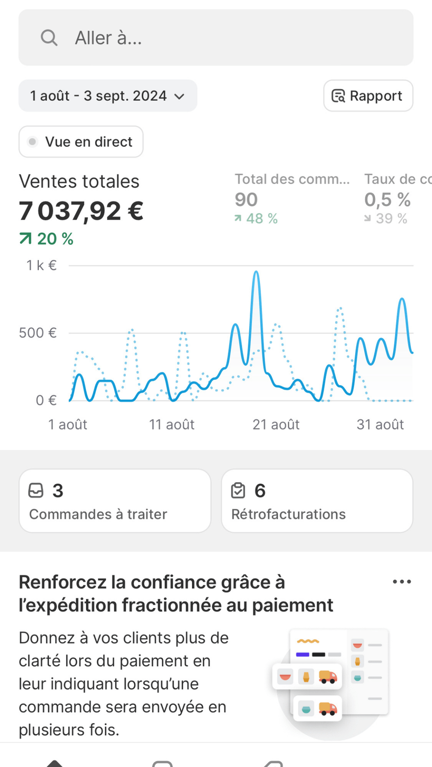 Résultat client